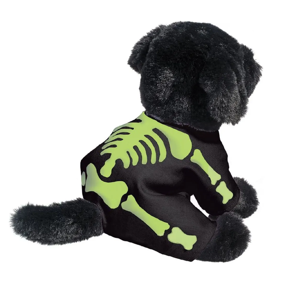 Discount Douglas Toys Black Lab With Glow Skeleton Pjs