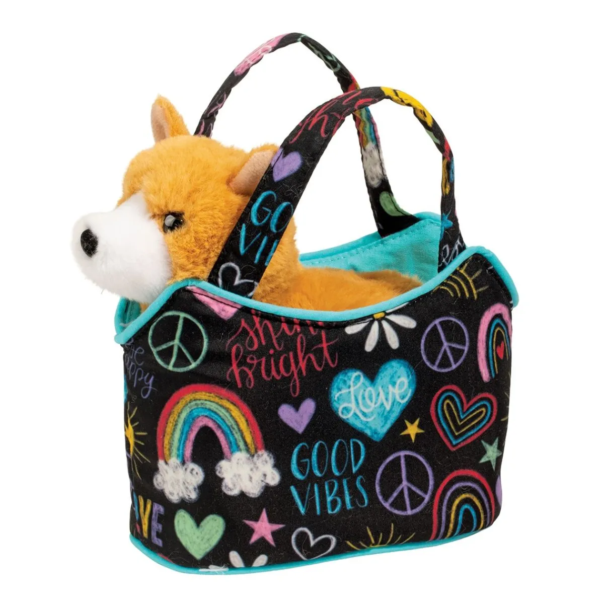 Fashion Douglas Toys Good Vibes Sassy Sak With Corgi