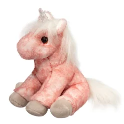 Discount Douglas Toys Mini Hallie Soft Pink Unicorn