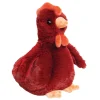 Outlet Douglas Toys Mini Rhodie Soft Red Chicken