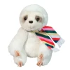 Sale Douglas Toys Mini Tobie Soft Sloth With Striped Scarf
