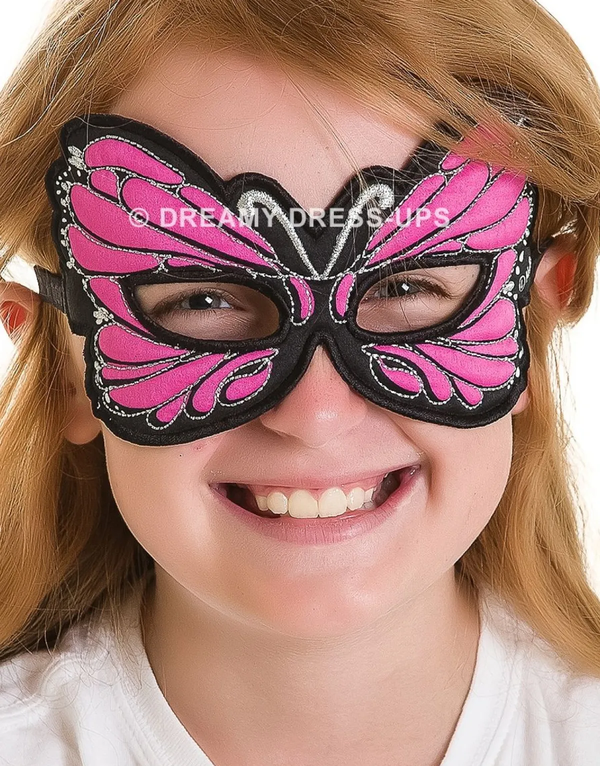 Hot Douglas Toys Pink Monarch Butterfly Fantasy Mask