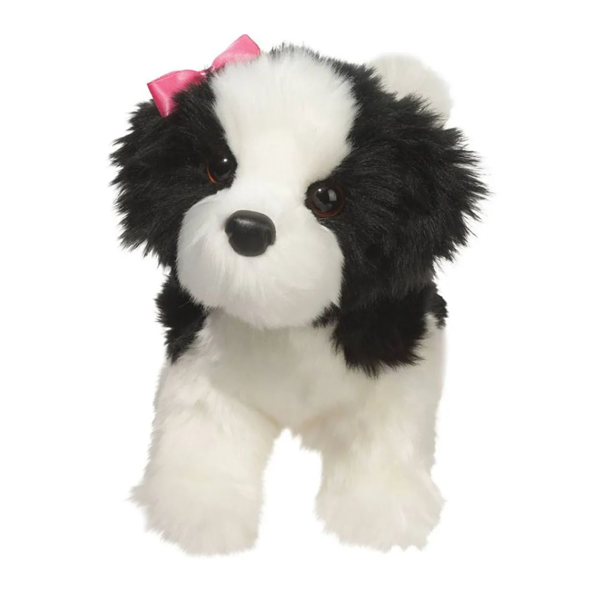 Sale Douglas Toys Poofy Black & White Shih-Tzu