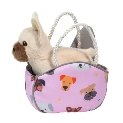 New Douglas Toys Puppy Pawty Sassy Sak With French Bulldog