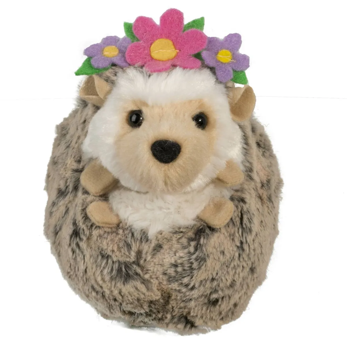 Fashion Douglas Toys Spunky Hedgehog With Flower Headband