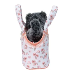 Sale Douglas Toys Watercolor Rainbow Sassy Sak With Gray Cat