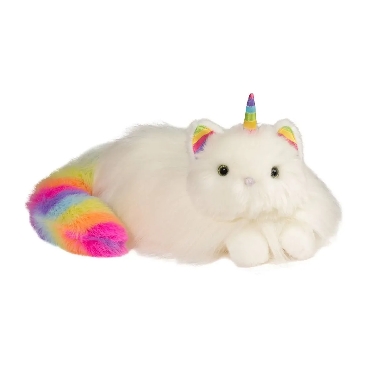 Discount Douglas Toys Ziggy Rainbow Caticorn Fur Fuzzle