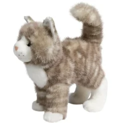 Discount Douglas Toys Zipper Gray Tabby Cat